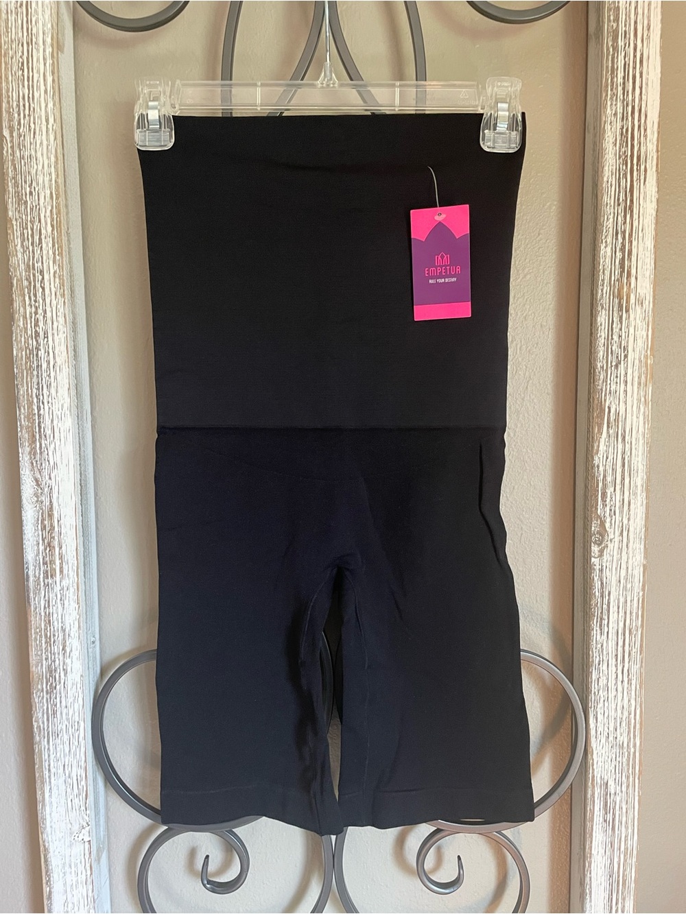 Empetua Shaper Short Black High-Waist Shaping Shorts with Tags XL-XXL